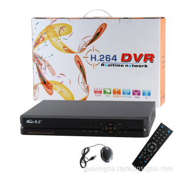 Hot Selling 16CH Full HD IP Camera NVR with H264-DVR-Software for Security Camera DVR System